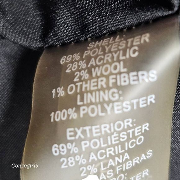 Karl Lagerfeld Paris New With Tags Black Tweed Jacket Size Small - Picture 14 of 14